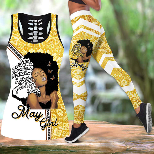 May Girl Combo Legging + Tank Top 3D All Printed dd05042102