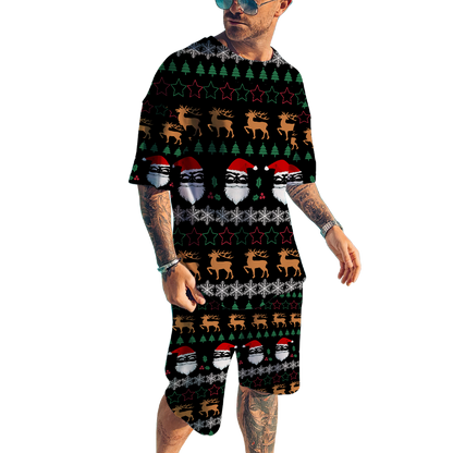 Africa Christmas Combo T-shirt BoardShorts HN29072102