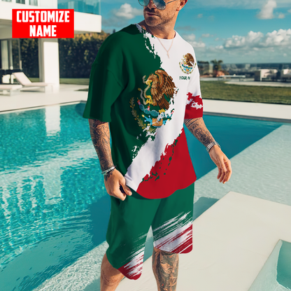 Persionalized Mexico 3D All Over Printed Unisex Shirts