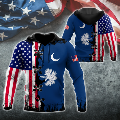 American Honduras 3D All Over Unisex Hoodie