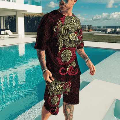 Aztec Mexican 3D All Over Printed Unisex Shirts DQB13072101