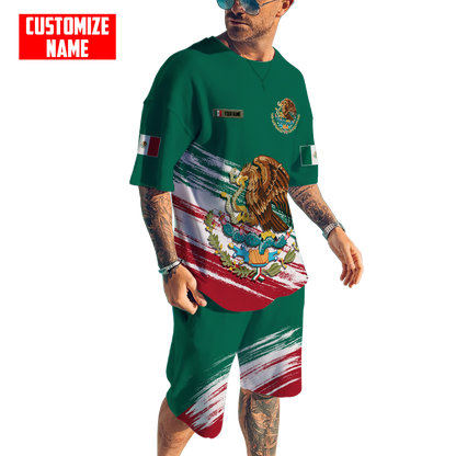 Persionalized Mexico 3D All Over Printed Unisex Shirts