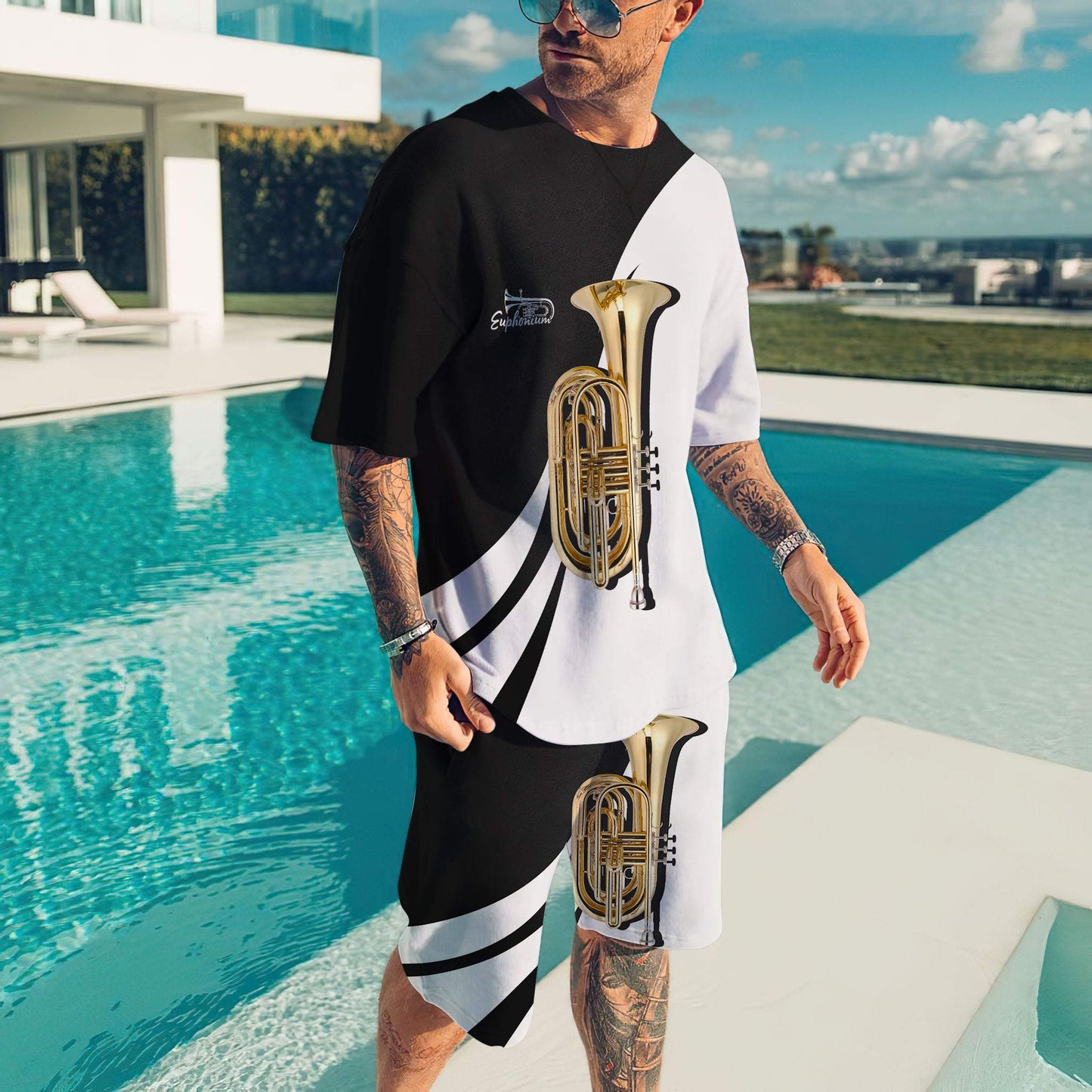 Personalized Euphonium Music Combo T Shirt Board Short HHT12072102