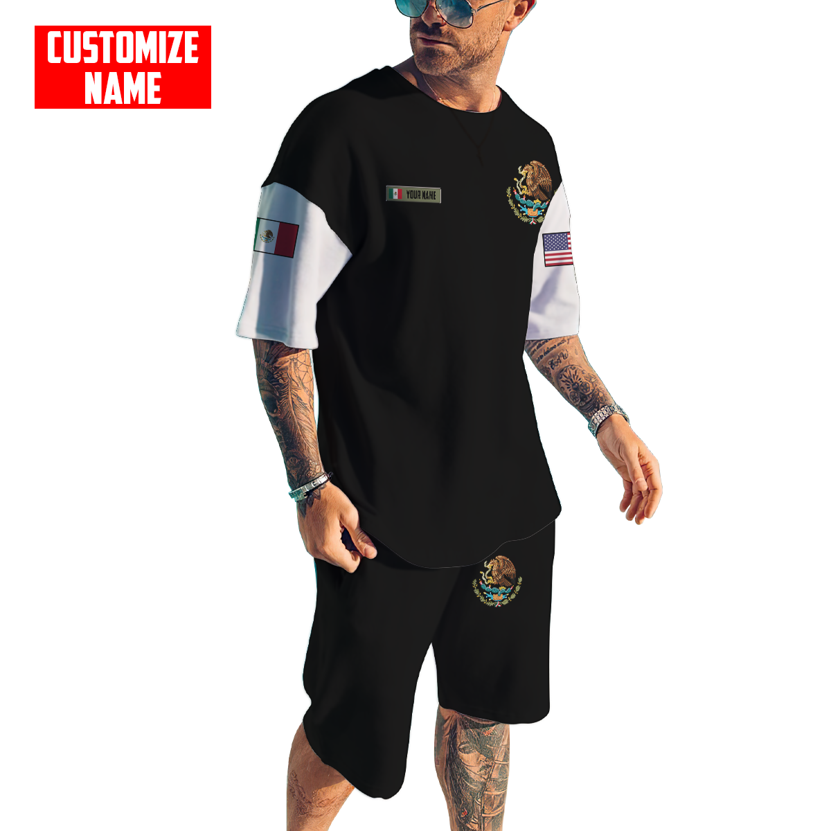 Persionalized Mexico 3D All Over Printed Unisex Shirts DQB26062101