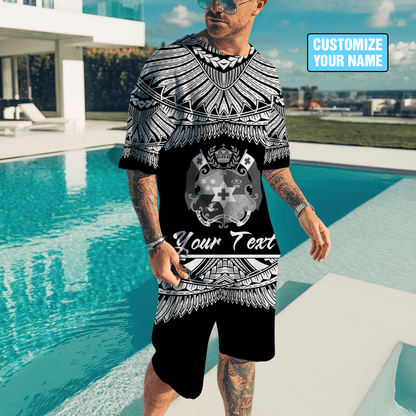 Polynesia No 30 Tong A Combo T Shirt Broad Short Personalize Name