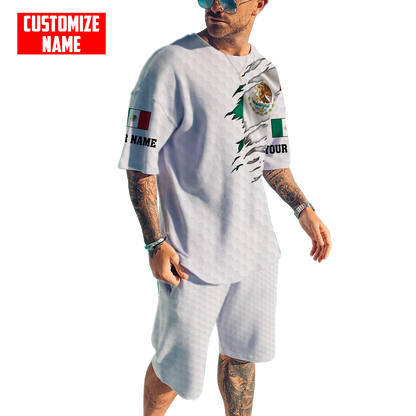 Persionalized Mexico 3D All Over Printed Unisex Shirts