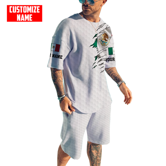 Persionalized Mexico 3D All Over Printed Unisex Shirts