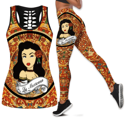 Mexican Girl Combo Legging+ Tank Top DQB01072101