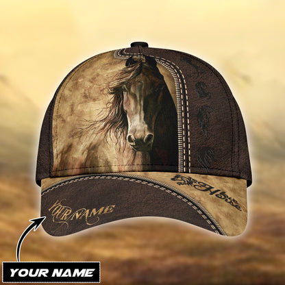 Personalized Name Horse Classic Cap