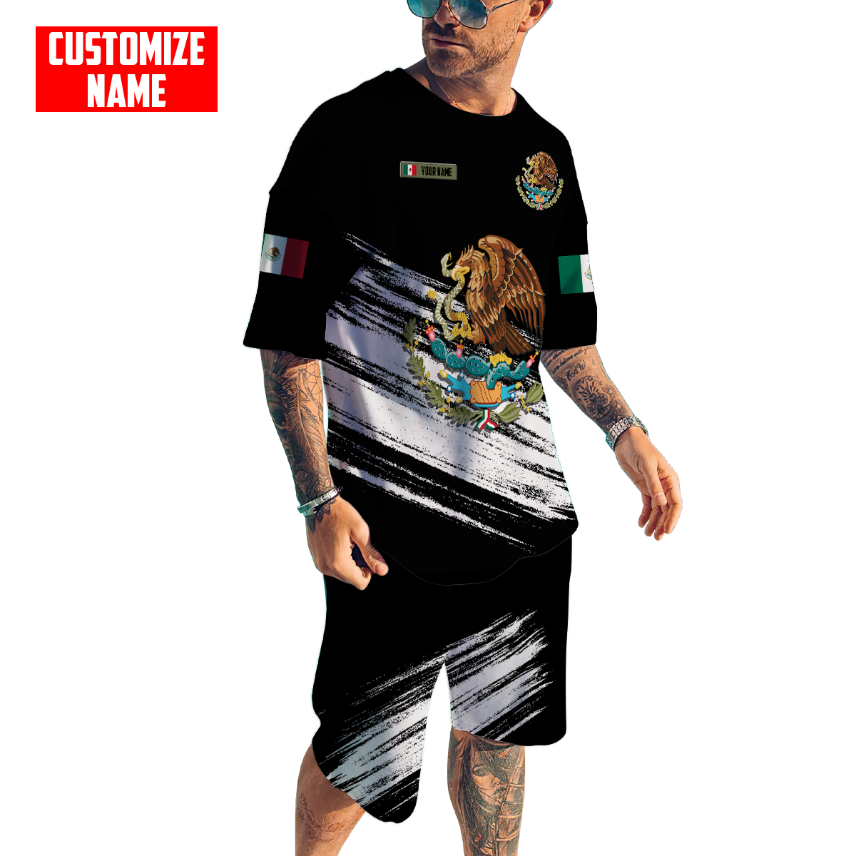 Persionalized Mexico 3D All Over Printed Unisex Shirts DQB23062101