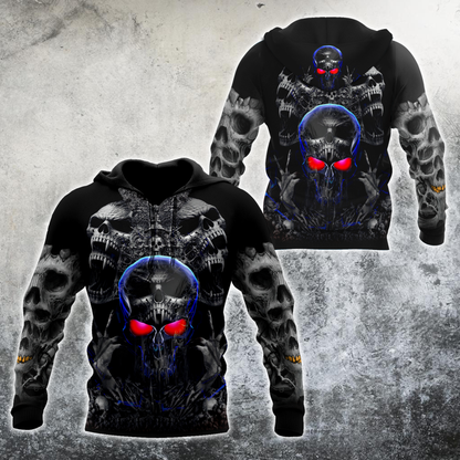 Skull Hoodie For Men And Women MH09032105
