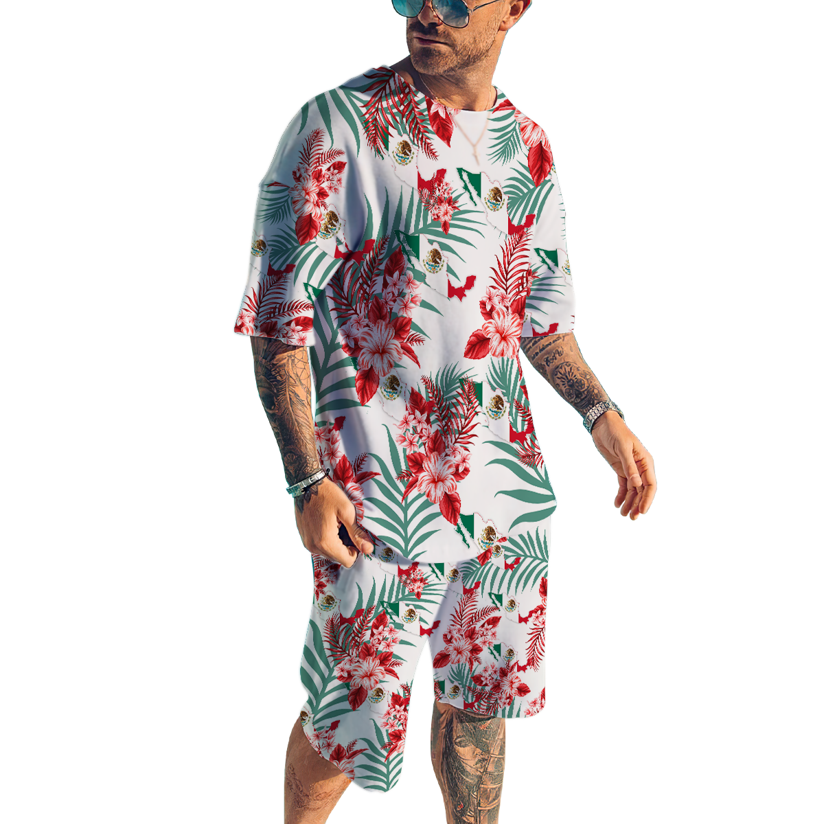 Mexico 3D All Over Printed Unisex Shirts