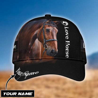 Personalized Name Horse Classic Cap