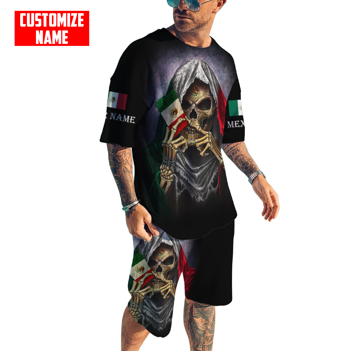 Persionalized Mexico 3D All Over Printed Unisex Shirts DQB03072101