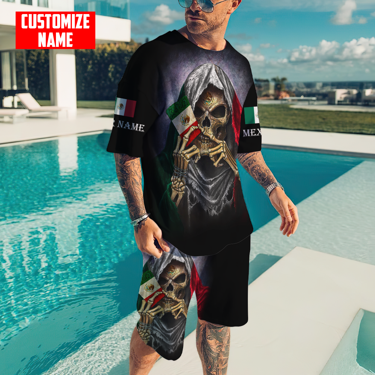 Persionalized Mexico 3D All Over Printed Unisex Shirts DQB03072101