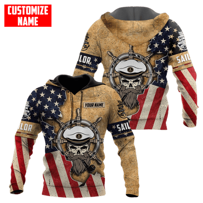 Customized name The Adventure Begins 3D All Over Printed Shirts