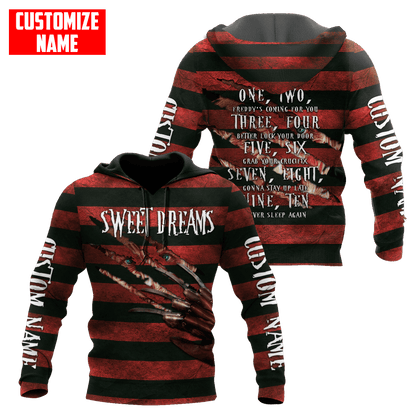 Customize Name Sweet Dream 3D All Over Printed Unisex Shirts