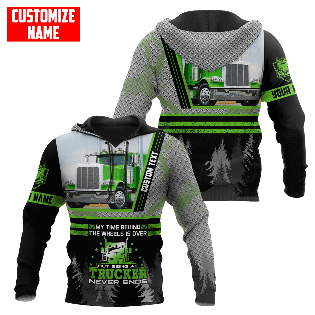 Personalized Trucker Sweat Pant & Hoodie Combo