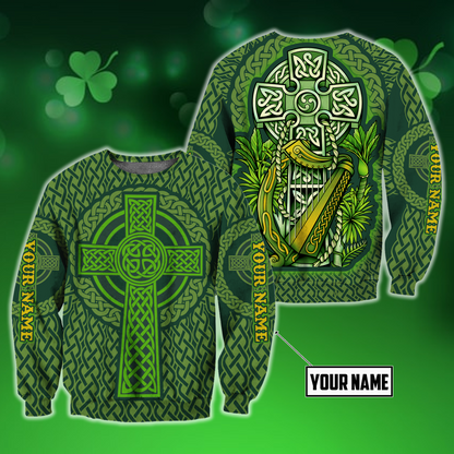 Personalized Irish Saint Patrick's Day 3D All Over Printed Shirts For Men And Women TN
