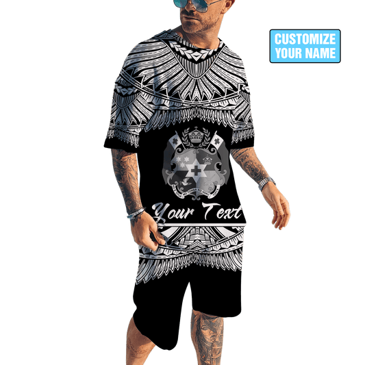 Polynesia No 30 Tong A Combo T Shirt Broad Short Personalize Name