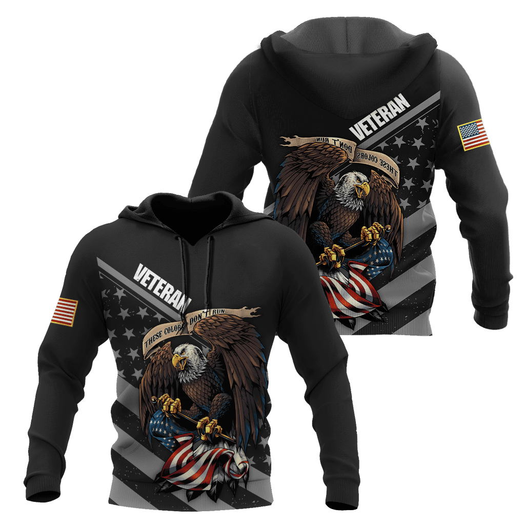 Premium Unique Veterans Polo Shirts Ultra Soft And Comfort Black Collar Black