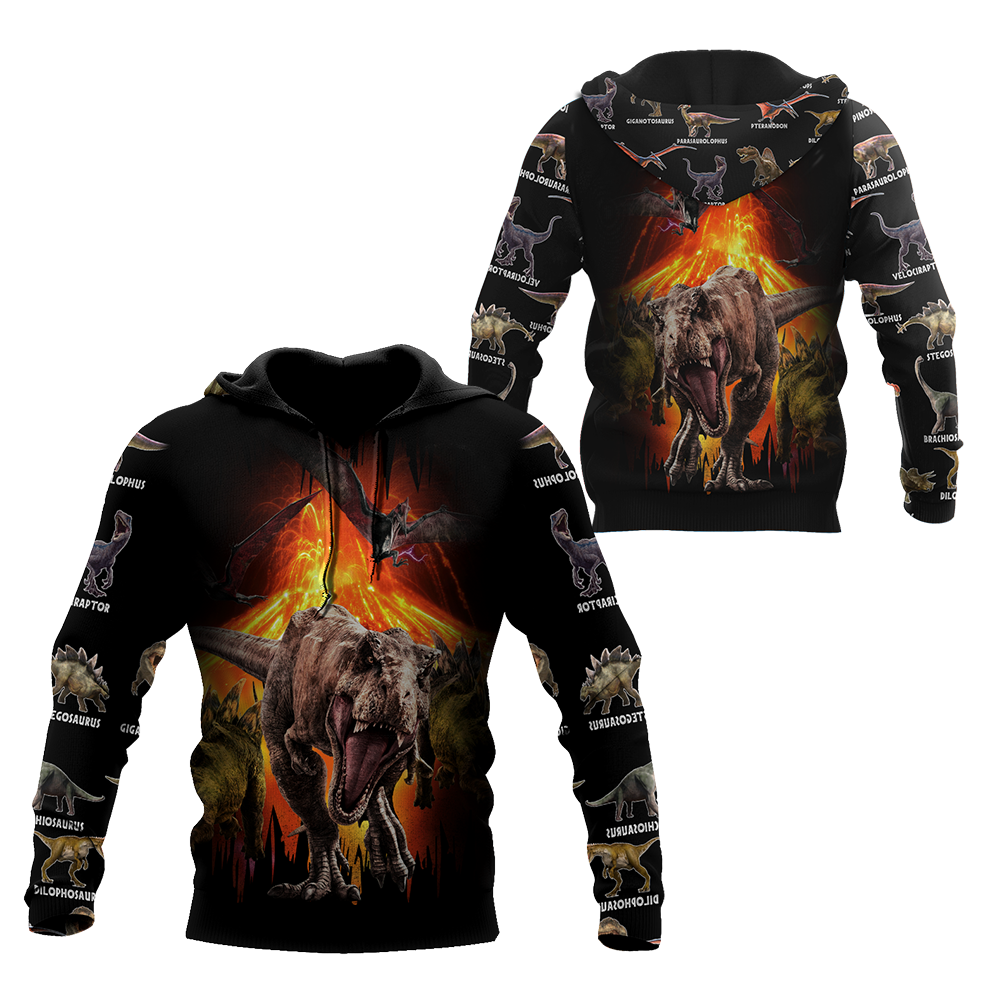Dinosaur T-Rex 3d All Over Printed Shirts