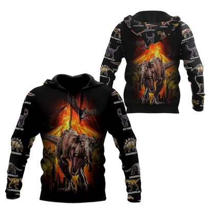 Dinosaur T-Rex 3d All Over Printed Shirts