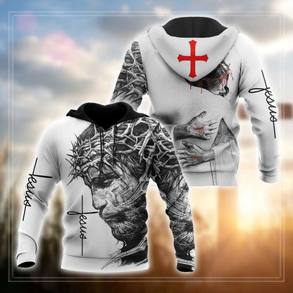 Premium Christian Jesus Easter 3D All Over Printed Unisex Shirts HV
