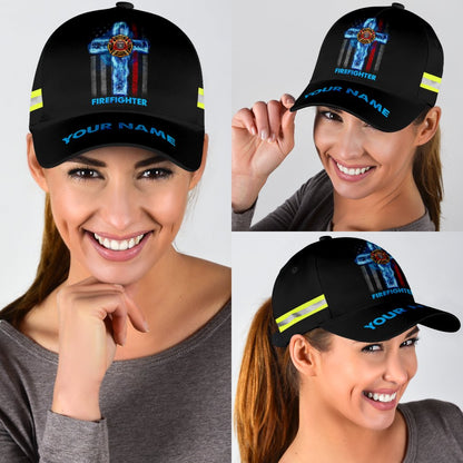 Customize Name Firefighter Classic Cap