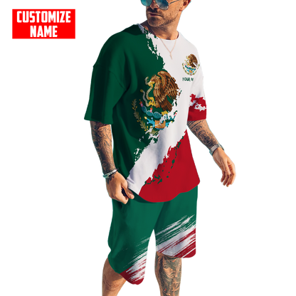 Persionalized Mexico 3D All Over Printed Unisex Shirts