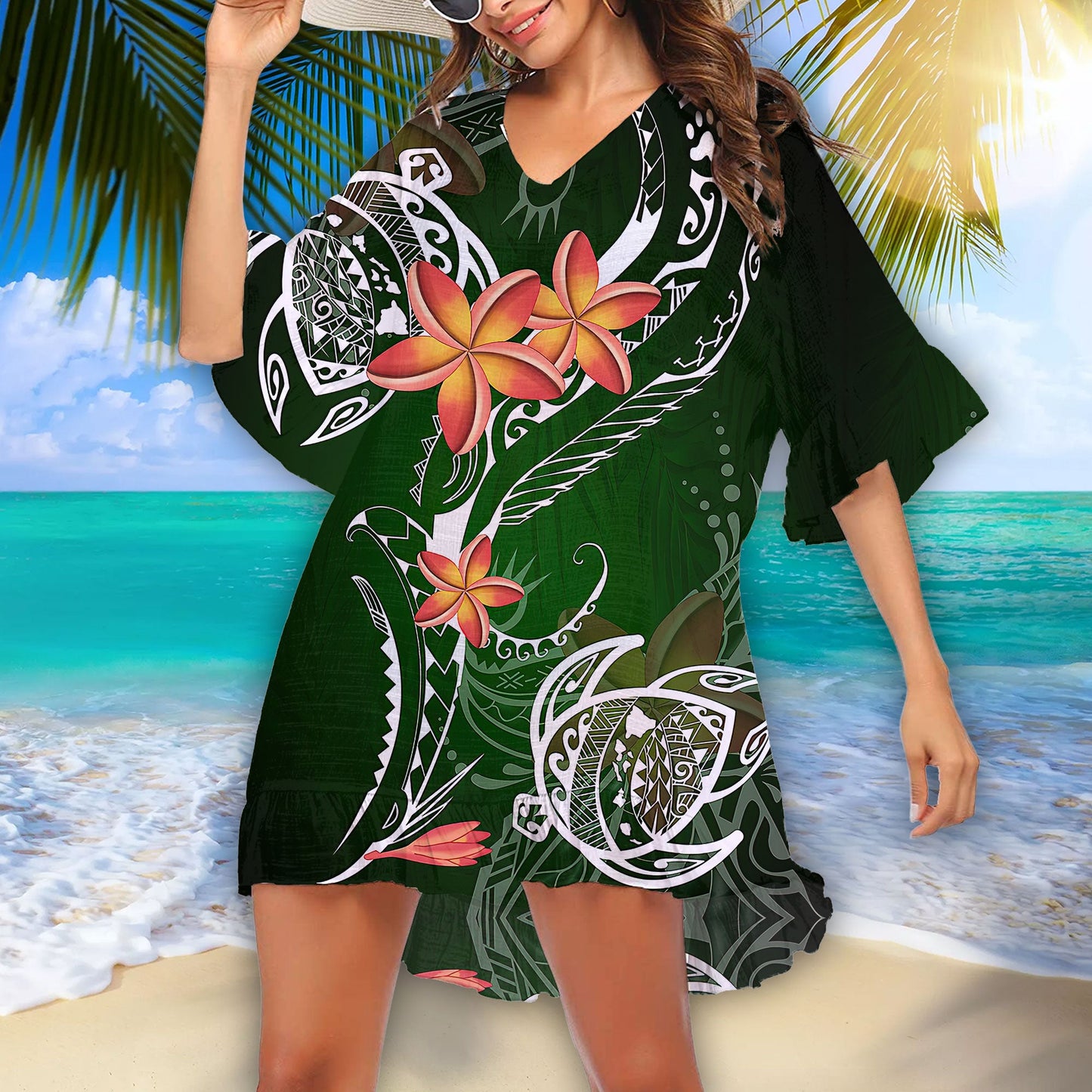 Polynesia No 13 Swimsuit Cover Up