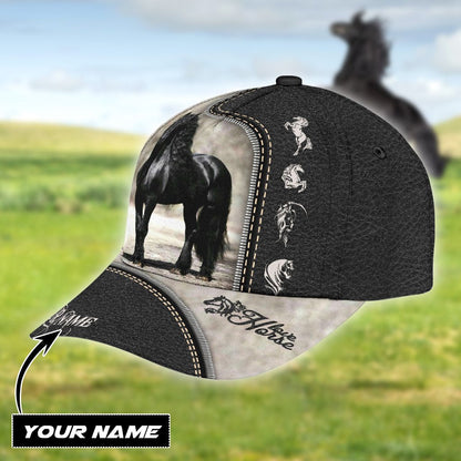 Personalized Name Horse Classic Cap