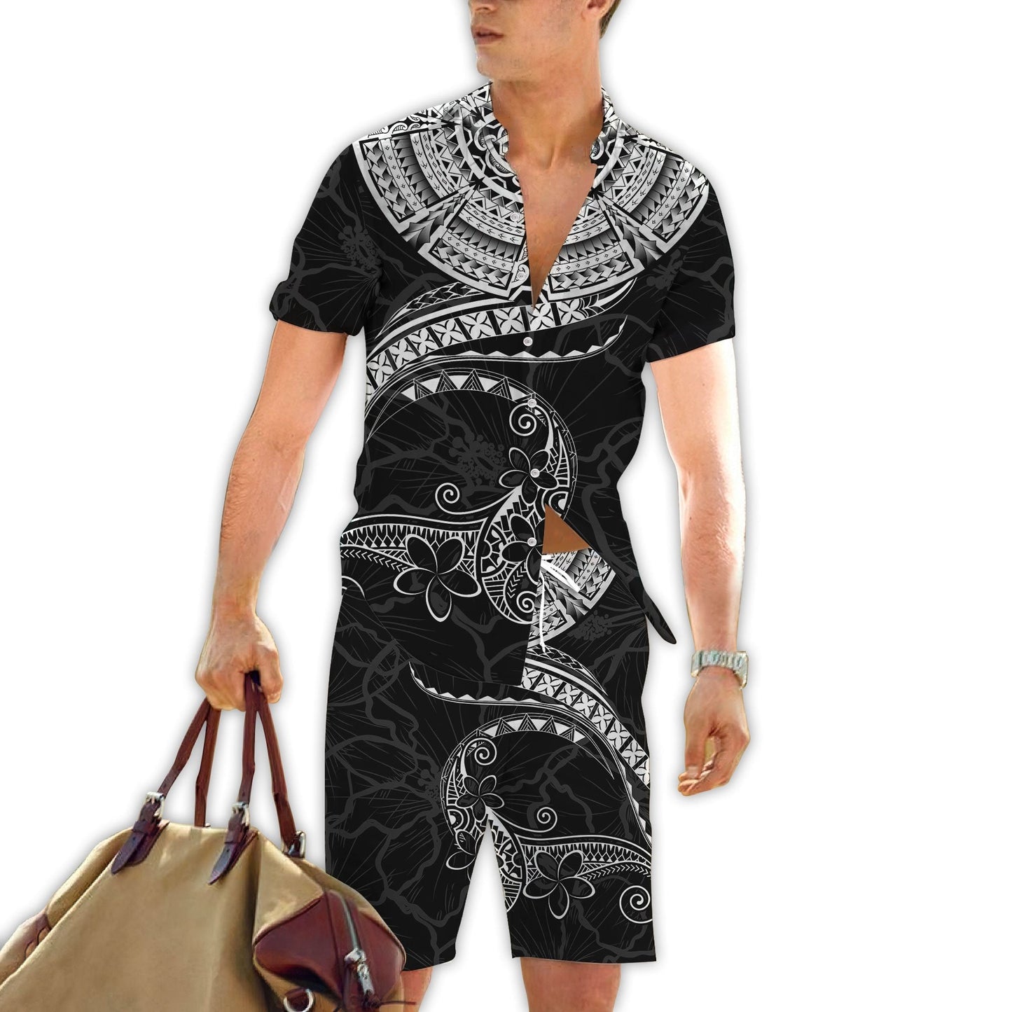 Polynesia No 21 Combo Shirt BoardShort