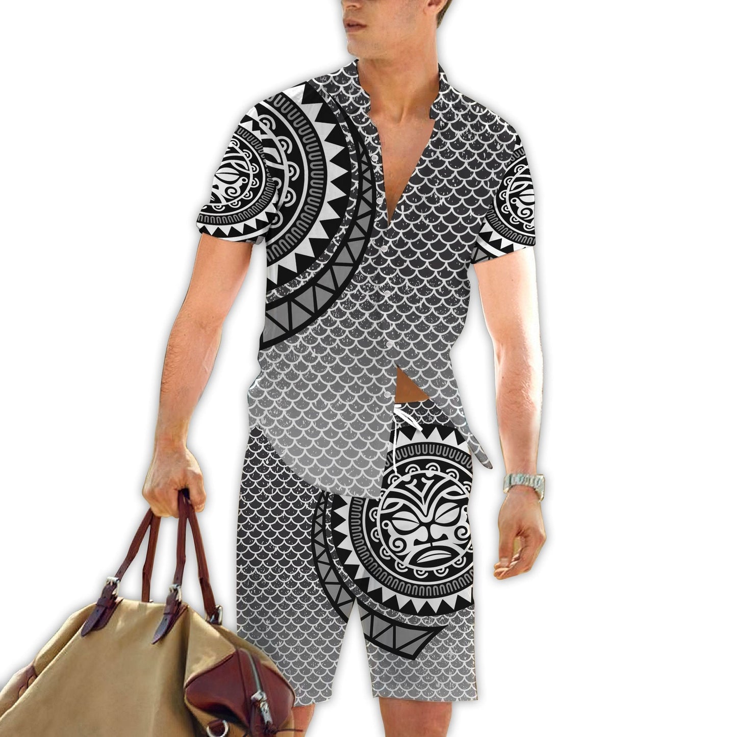 Polynesia No 31 Combo Shirt BoardShort