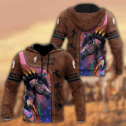 Native American 3D All Over Printed Unisex Shirts