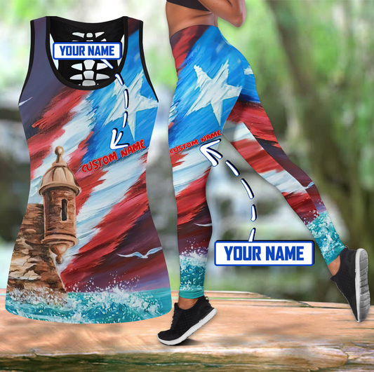Customize Name Puerto Rico Combo Outfit MH15032101