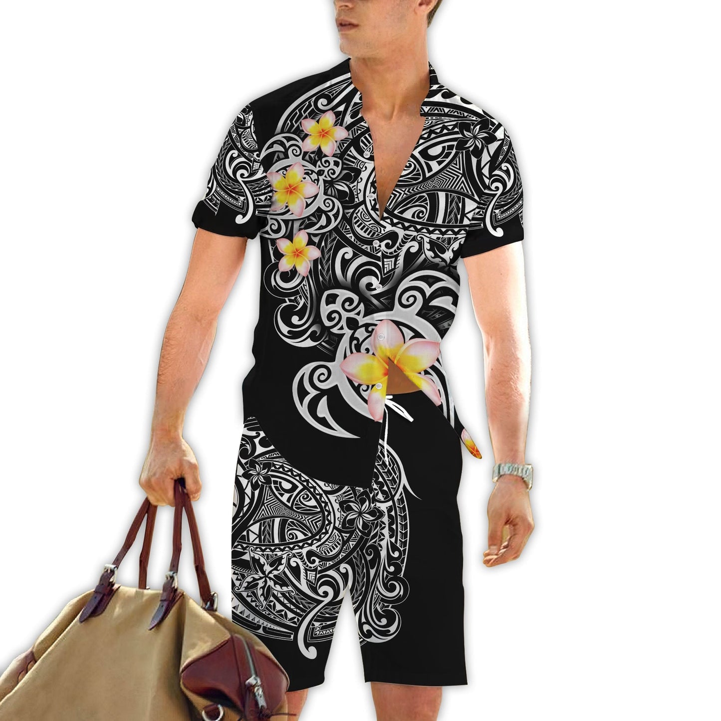 Polynesia No 3 Combo Shirt BoardShort