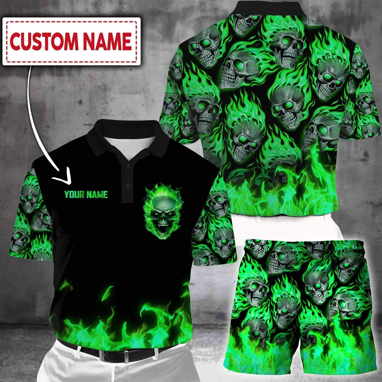 Skull 3D All Over Printed Unisex Shirts