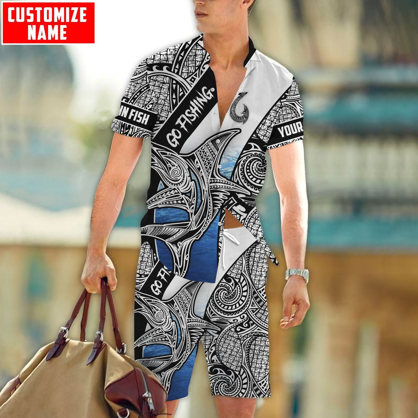 Polynesia No 14 Combo Shirt BoardShort Personalized Name