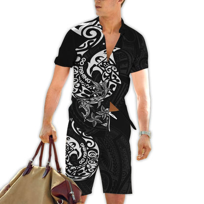Polynesia No 10 Combo Shirt BoardShort