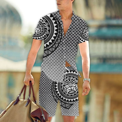 Polynesia No 31 Combo Shirt BoardShort