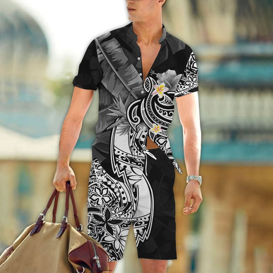 Polynesia No 24 Combo Shirt BoardShort