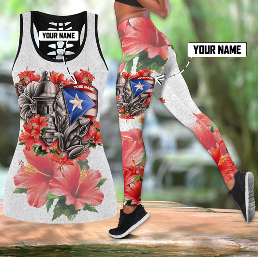 Customize Name Puerto Rico Combo Outfit