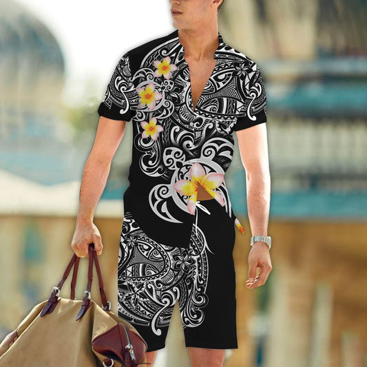 Polynesia No 3 Combo Shirt BoardShort