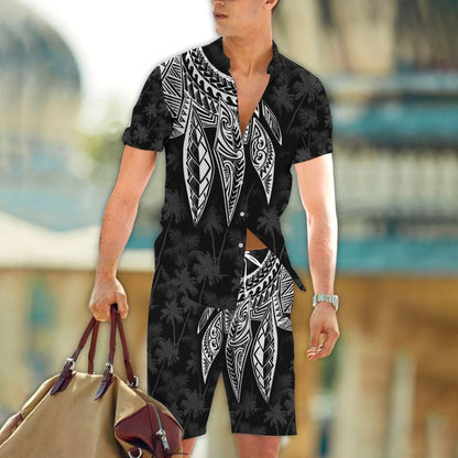 Polynesia No 11 Combo Shirt BoardShort