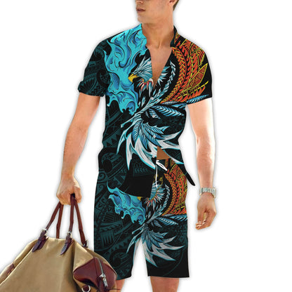 Polynesia No 2 Combo Shirt BoardShort