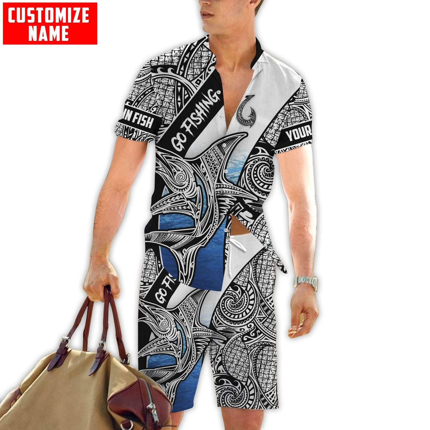 Polynesia No 14 Combo Shirt BoardShort Personalized Name