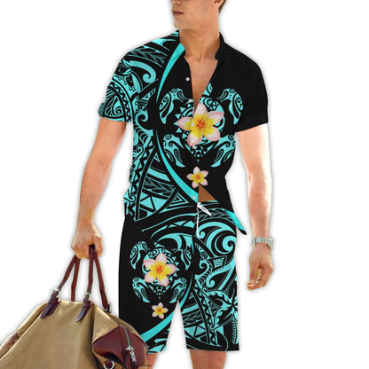 Polynesia No 19 Combo Shirt BoardShort