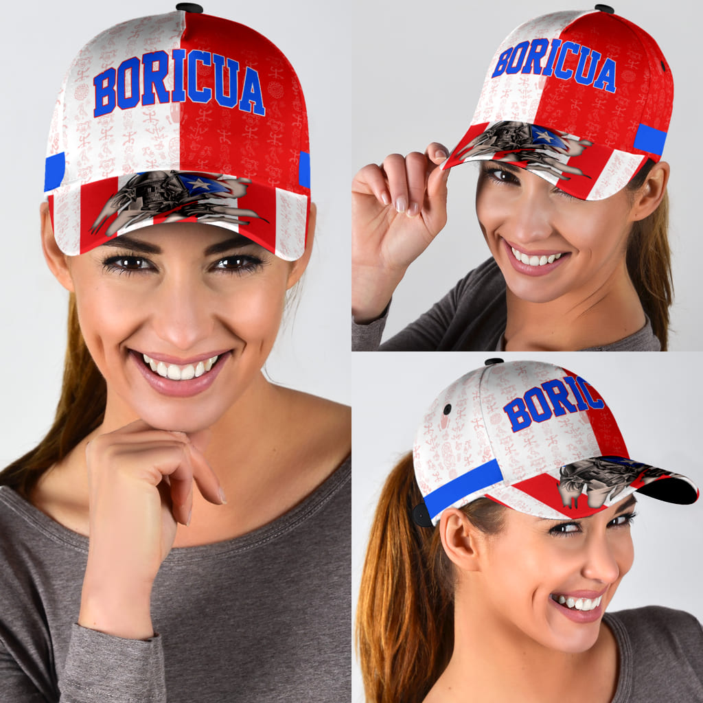 Customize Name Puerto Rico Classic Cap