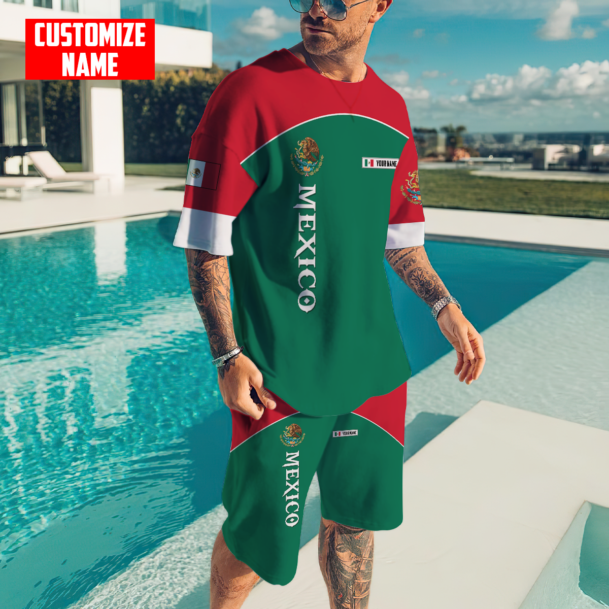 Persionalized Mexico 3D All Over Printed Unisex Shirts DQB26062102